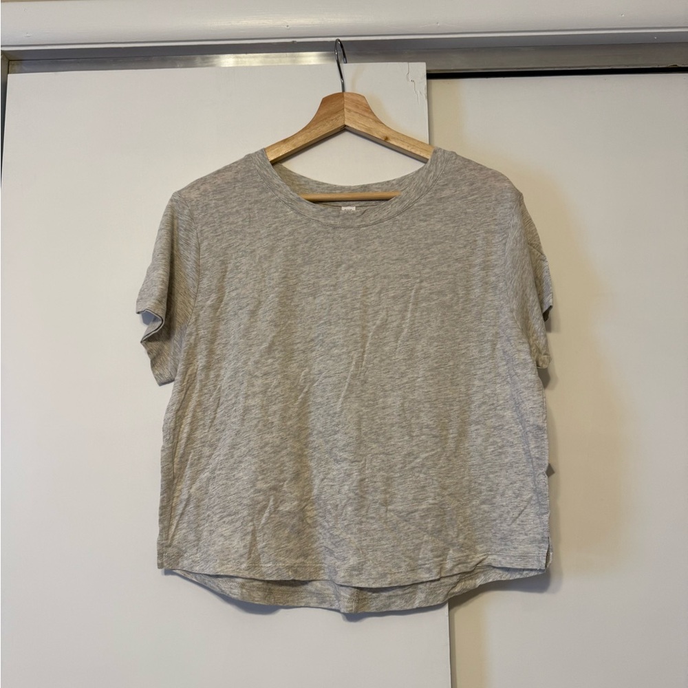 Stars Above Heather Gray Short Sleeve Tee